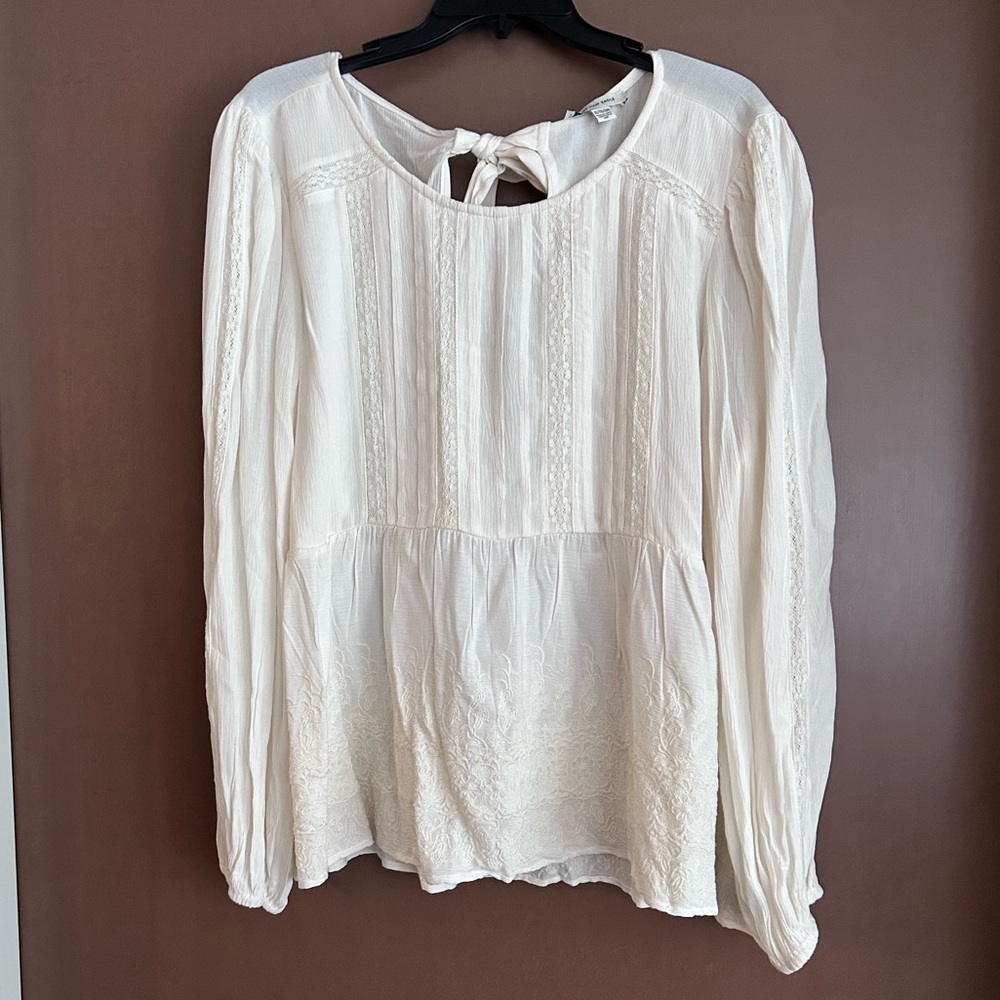 American Eagle White Blouse